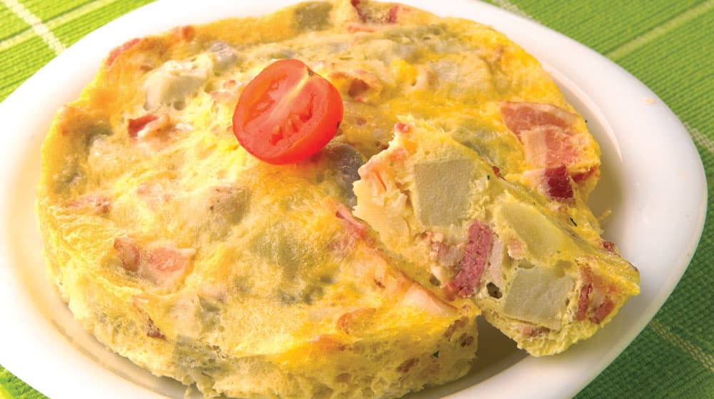 Omelette con Papa
