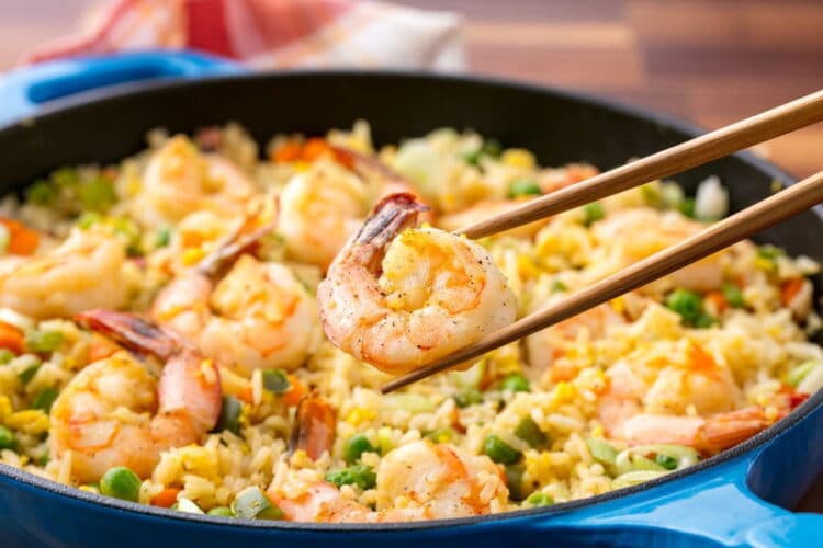 Arroz Con Camarones