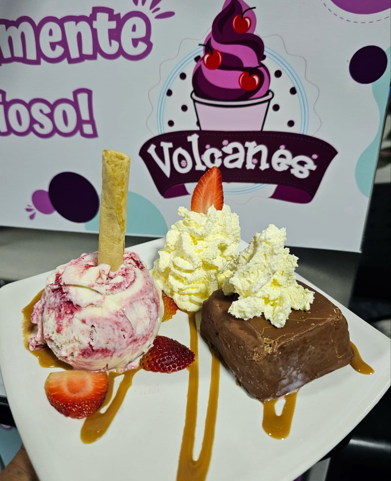 Brownie con Chantilly