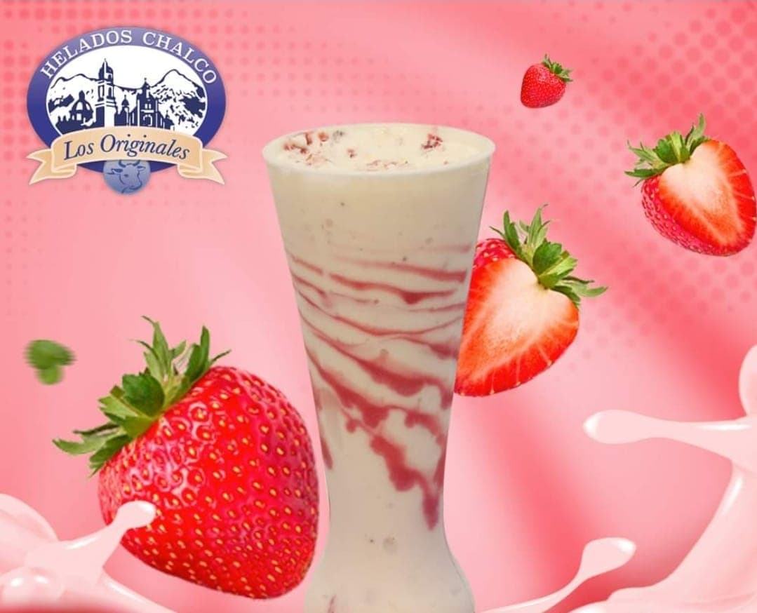 Helado de Fresa