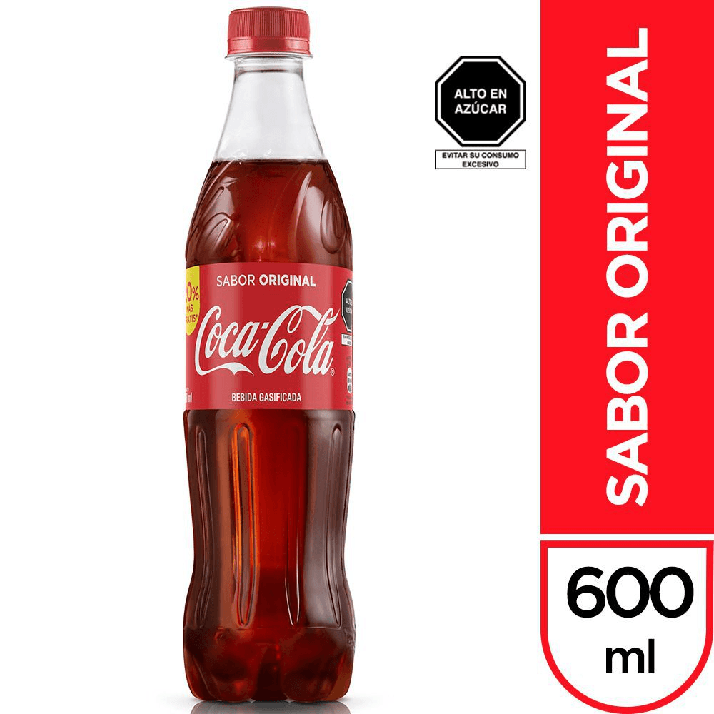 Coca Cola Sabor Original 600 ml
