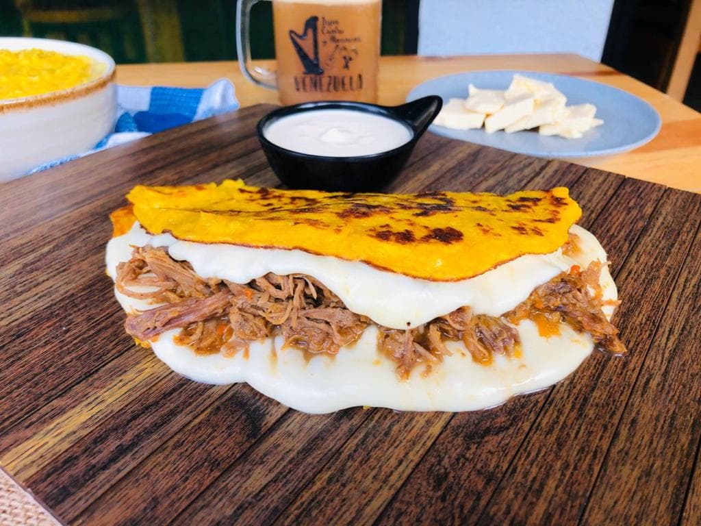Cachapa Cochino Frito