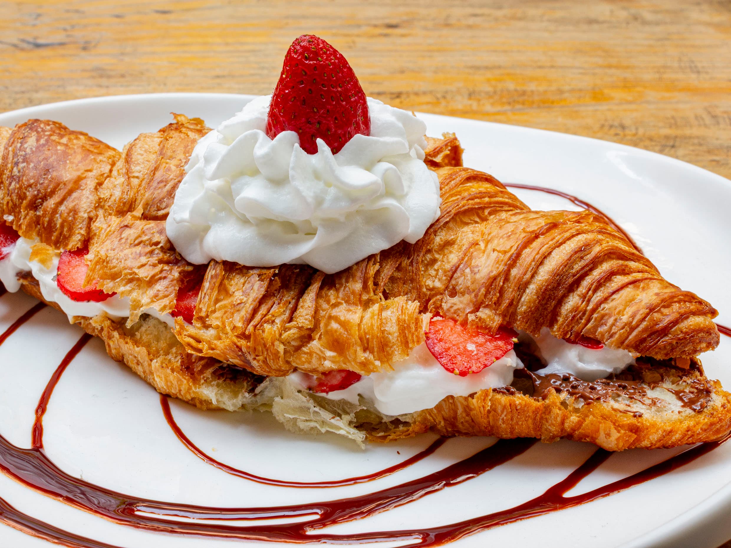 Croissant tradicional Dulce