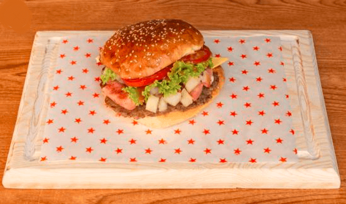 Hamburguesa Hawaiana
