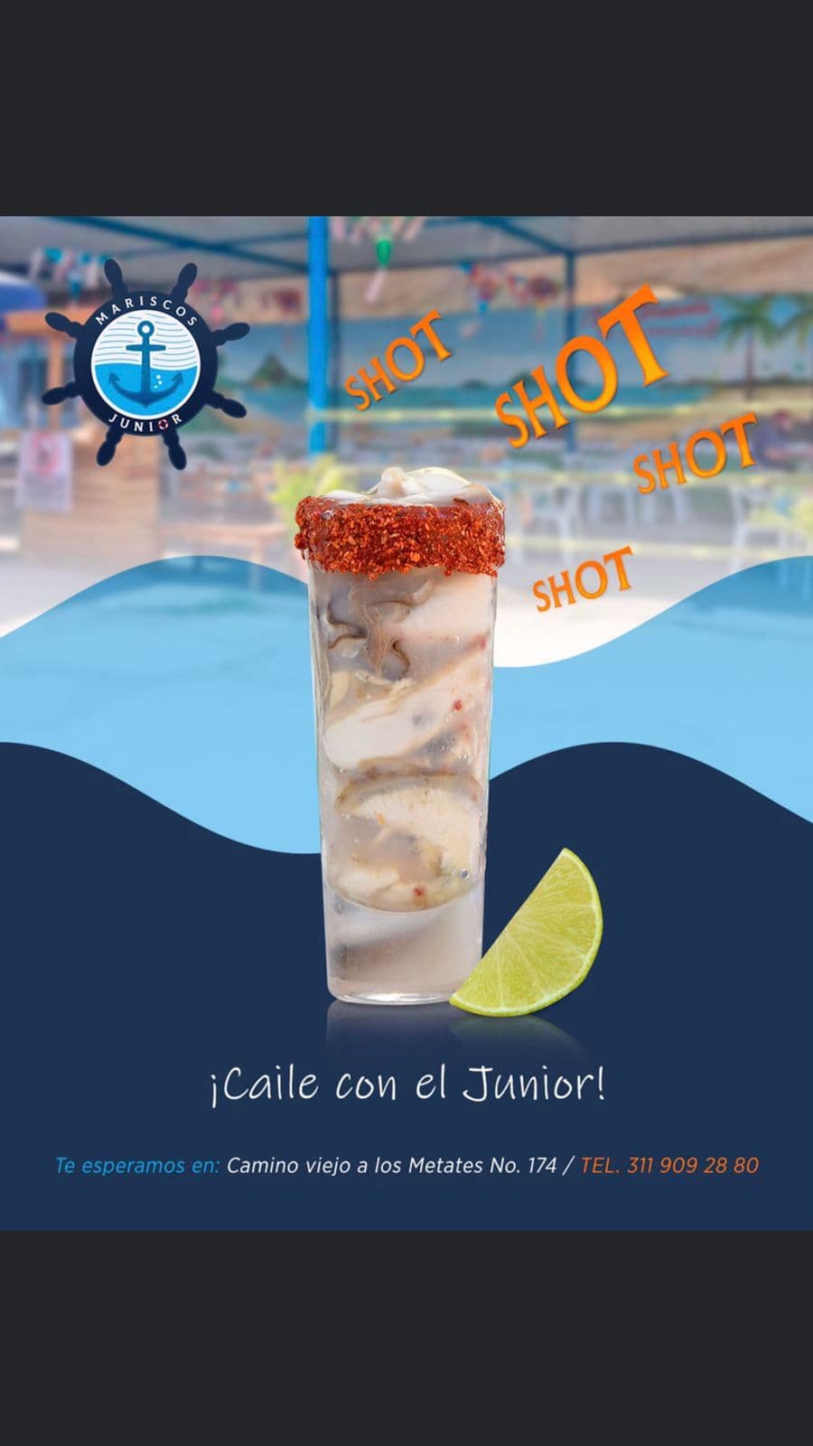 Shots de Ostión