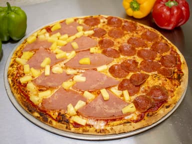 Pizza de Hawaiana y Pepperoni
