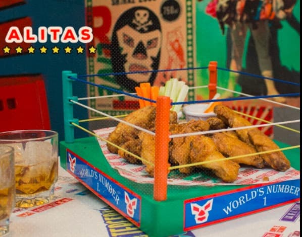 Alitas Thai 10pzs