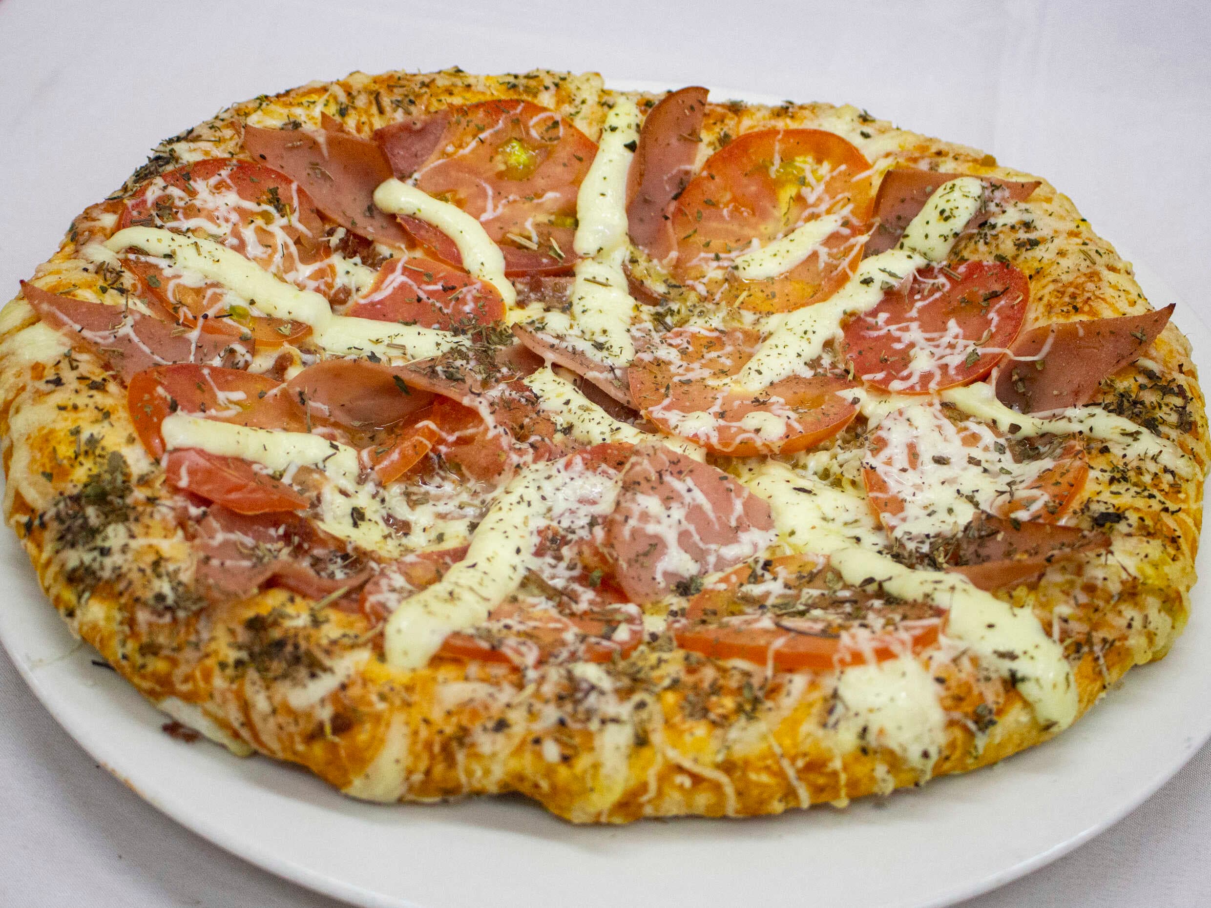 Pizza Grande 8 Porciones Masa Tradicional