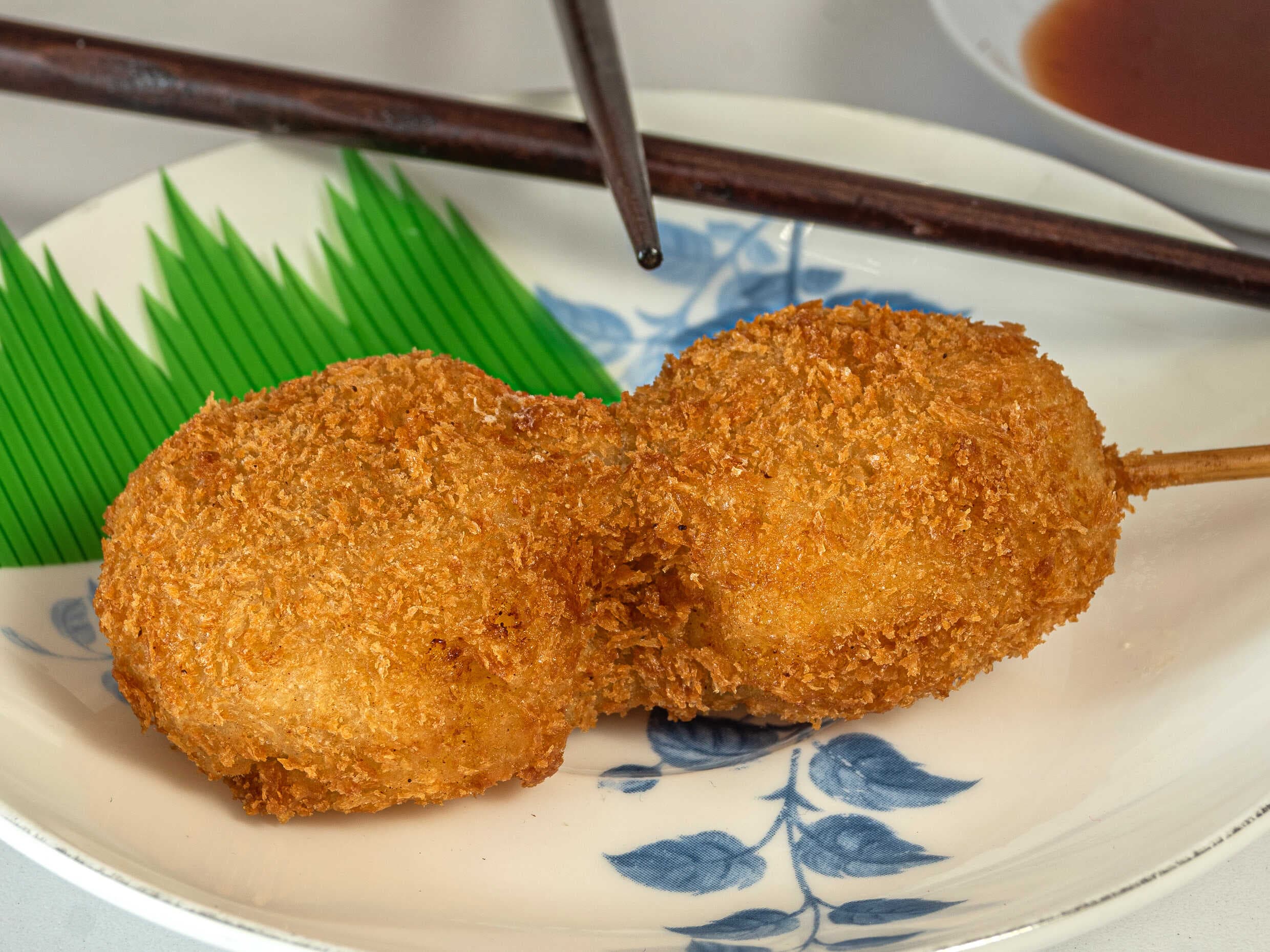 Kushiage de Plátano Macho