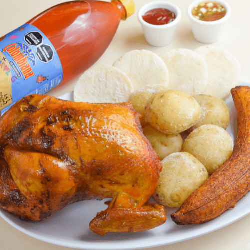 Combo Brasas Ya: 1 Pollo + Gaseosa