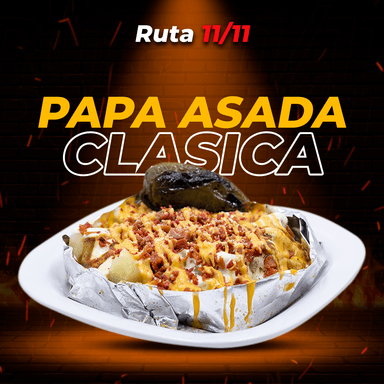 Papa Asada Clasica