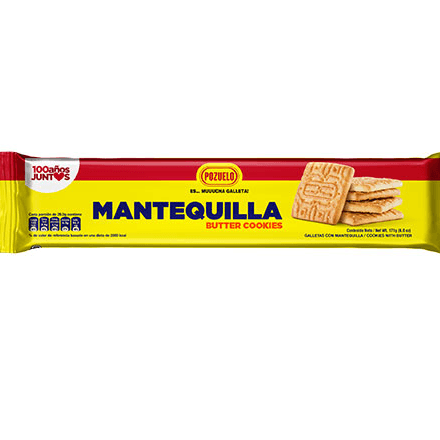 Galleta Mantequilla Pozuelo Tubo 171 g