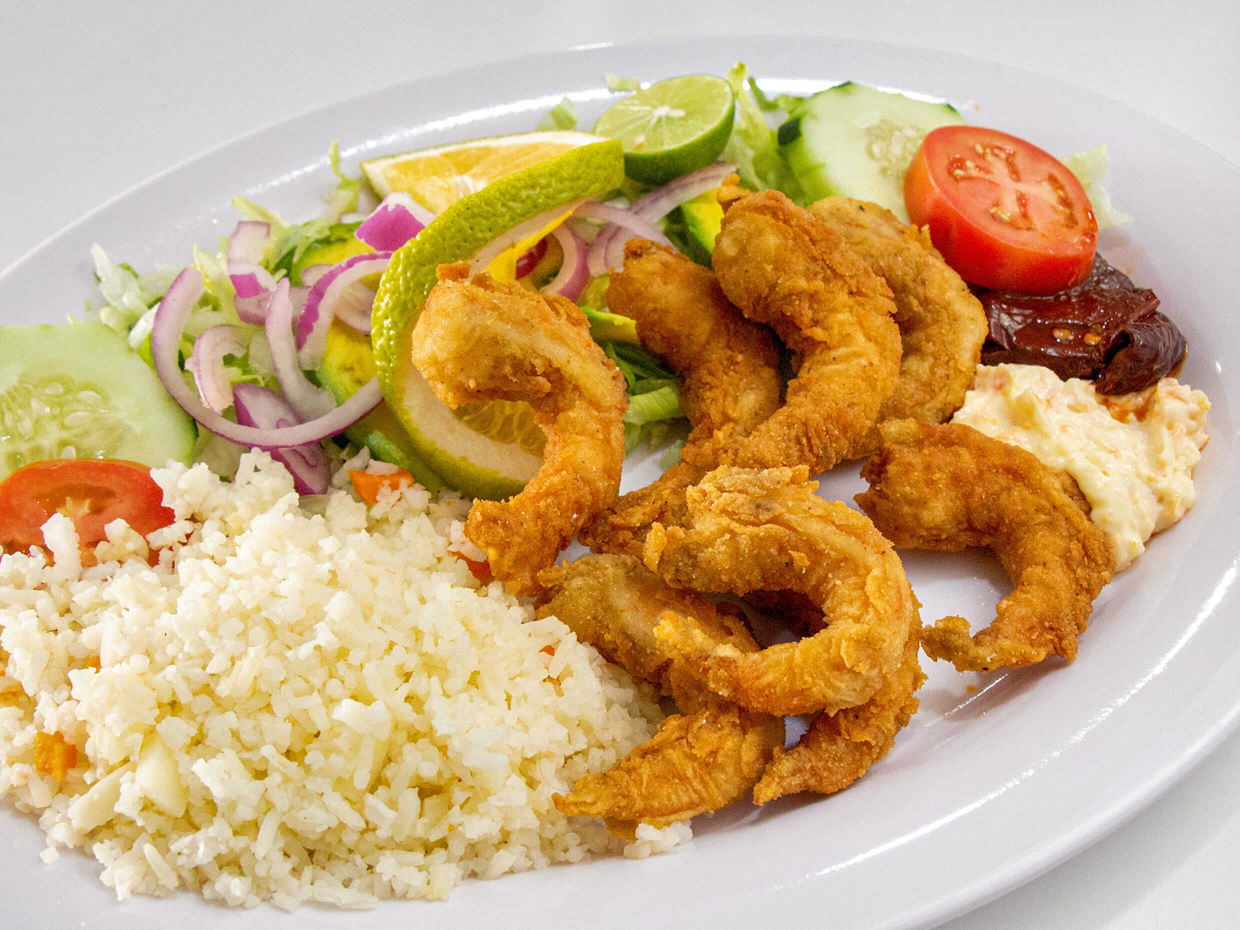 Camarones Empanizados