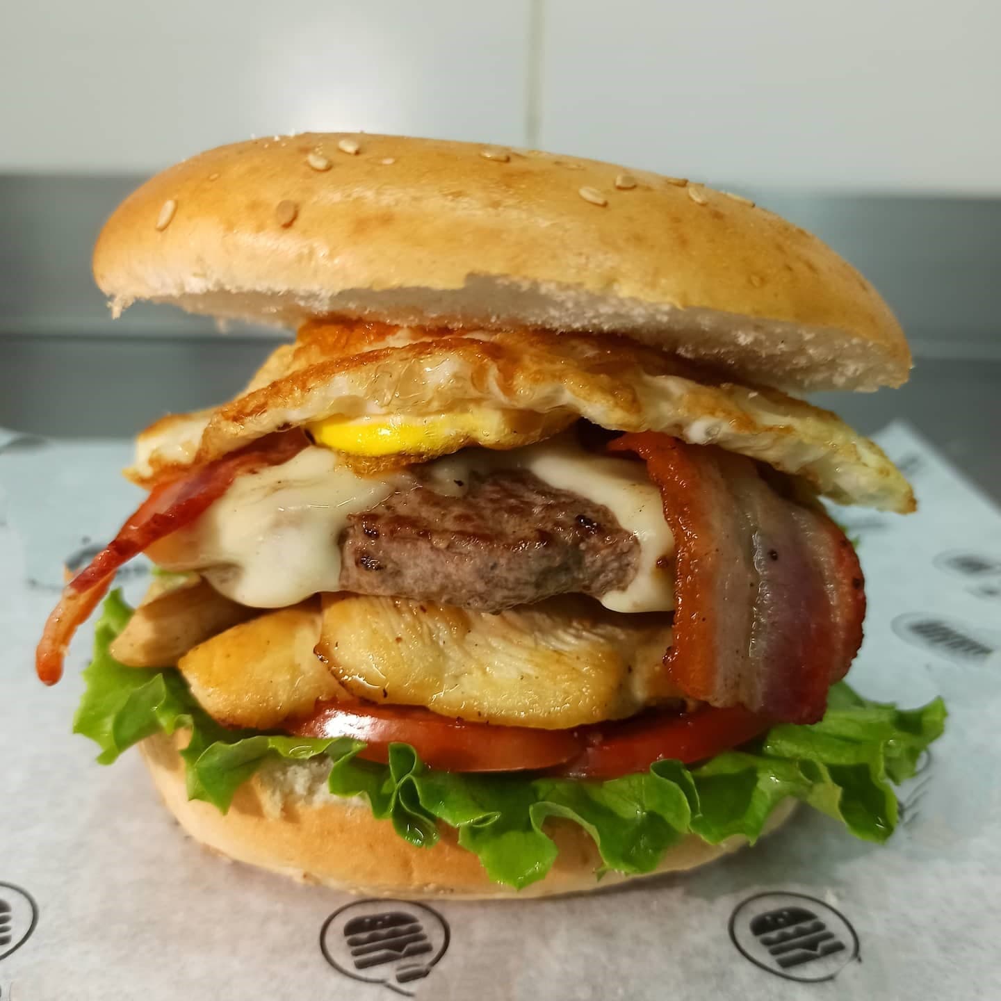Hamburguesa La Salvaje