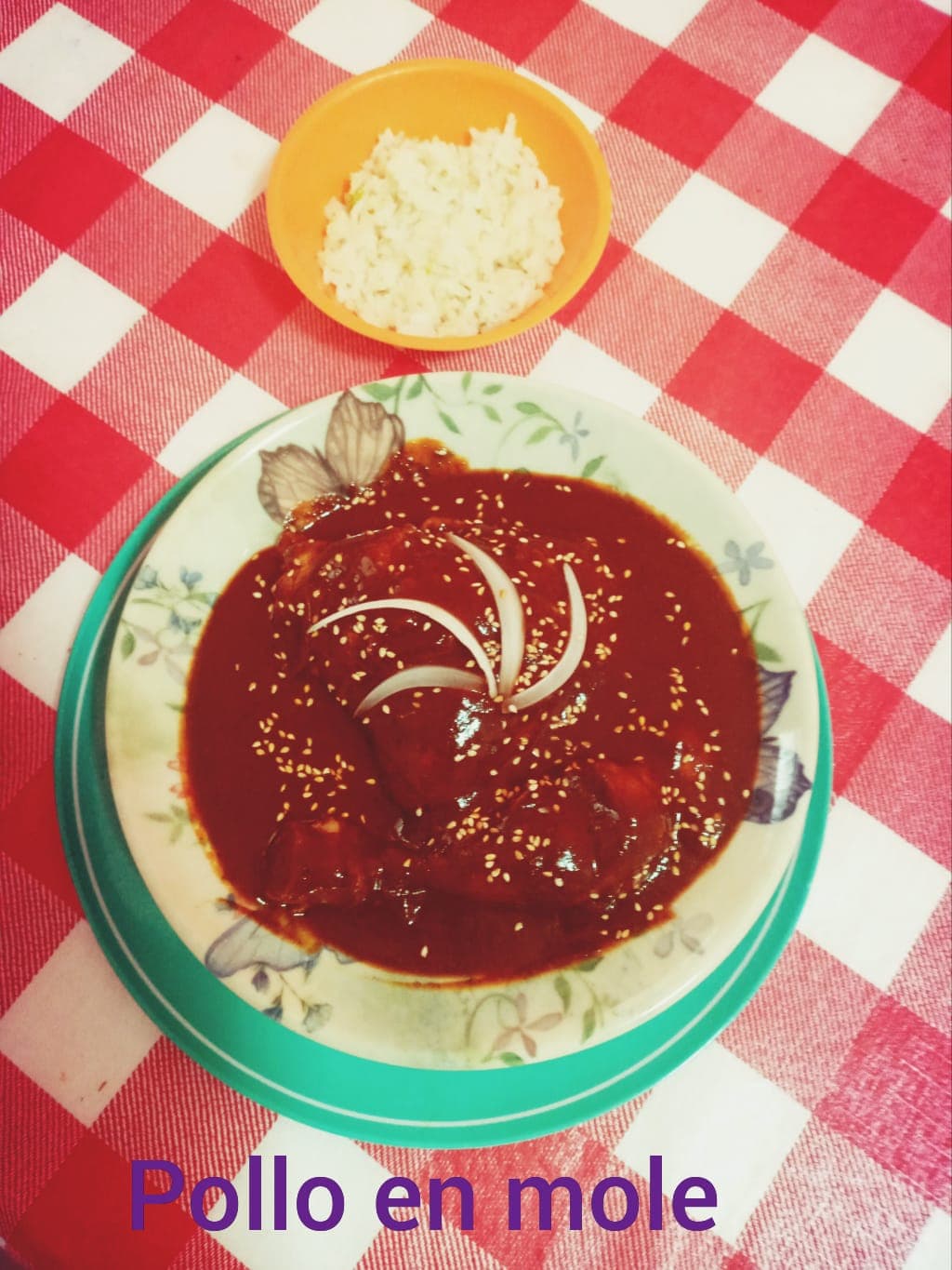 Pollo en Mole