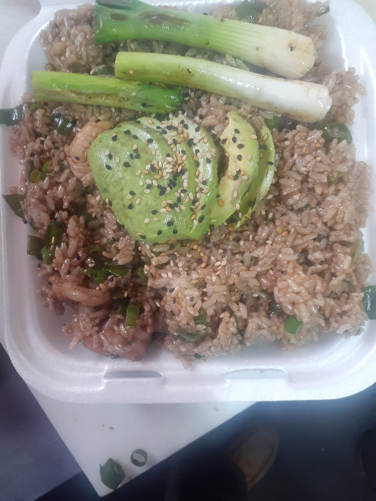 Arroz Frito de Pollo