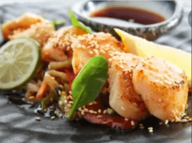 Teppanyaki Camarón