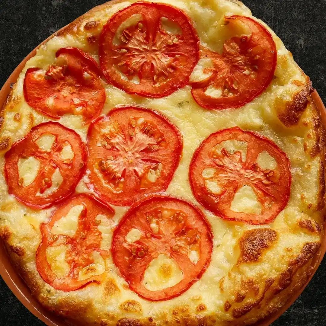 Pizza 4 Porciones Napolitana 🍃