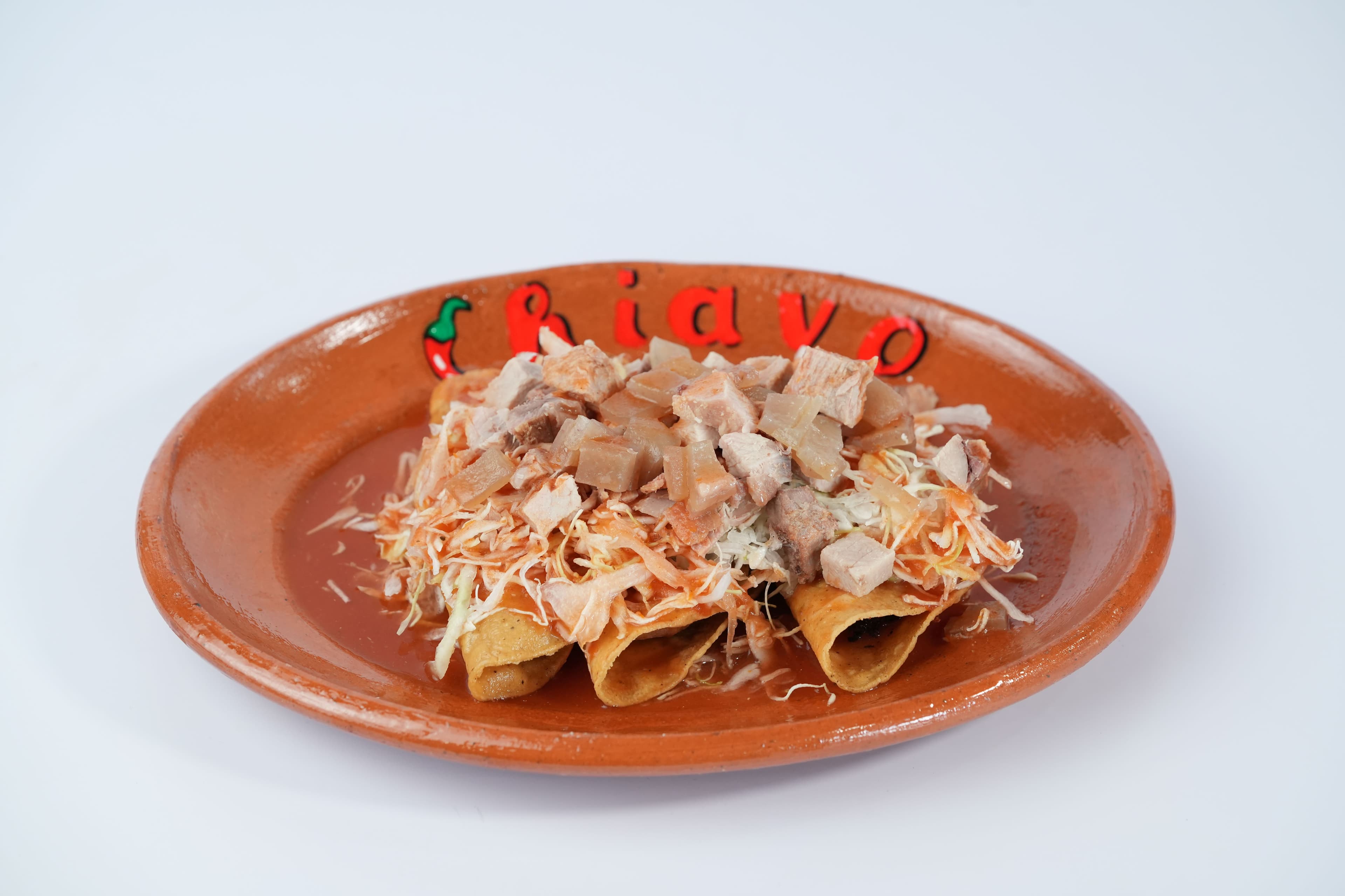 Taco Dorado Ahogado de Requesón