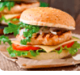 Hamburguesa de Pollo!!