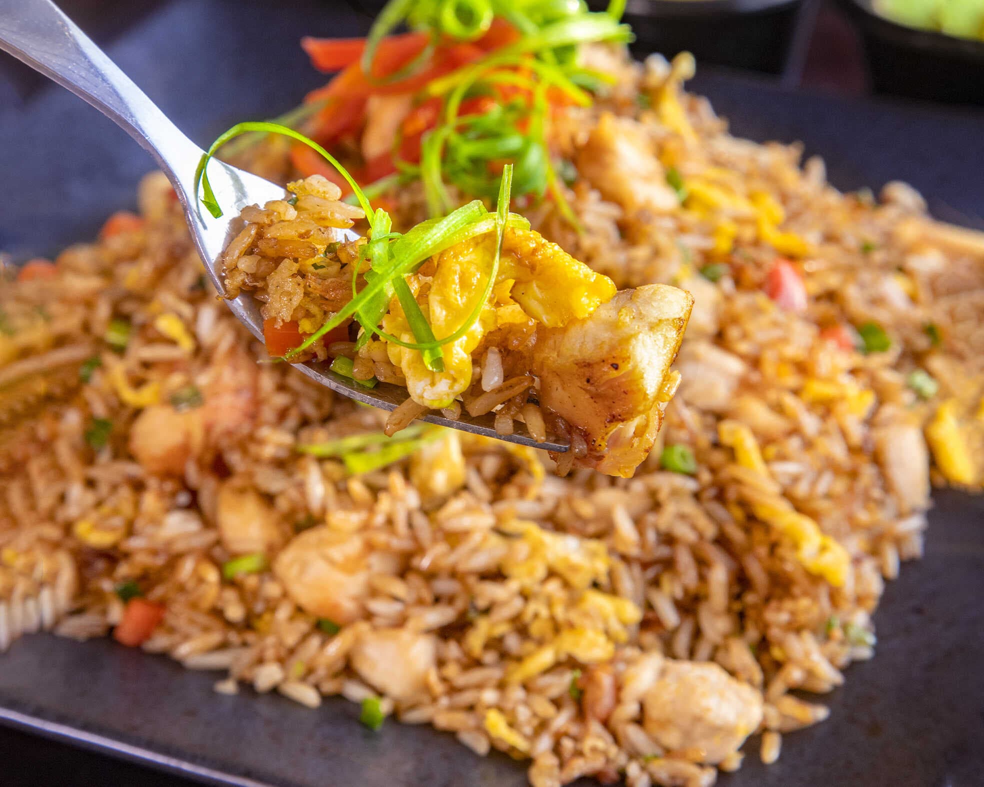 Chaufa de Chicharrón de Cerdo