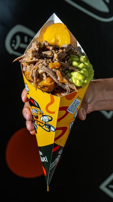 Cono Carne Desmechada