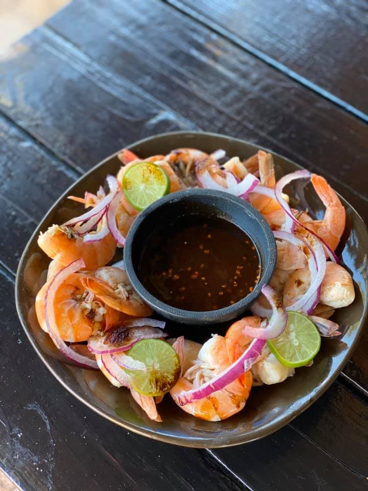 Charola Ceviche de Camarón