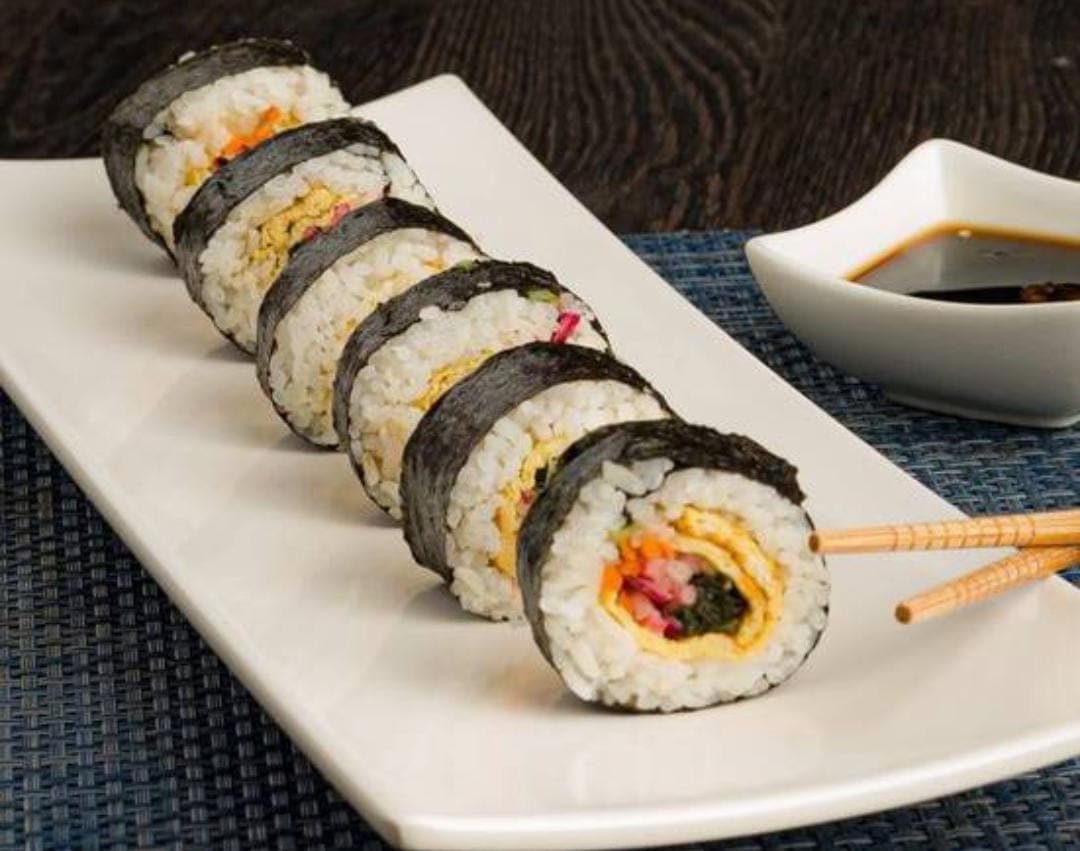 Kim bap = sushi