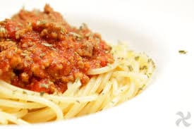 Espaguetti a la Boloñesa