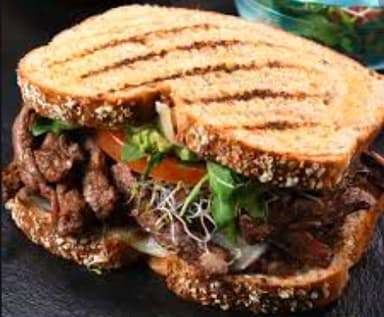 Sándwich de Arrachera