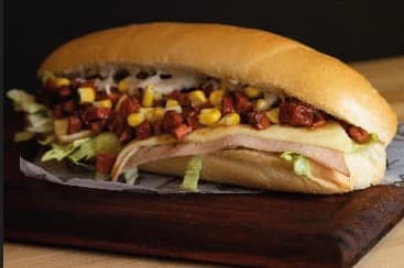 Sándwich Costilla BBQ