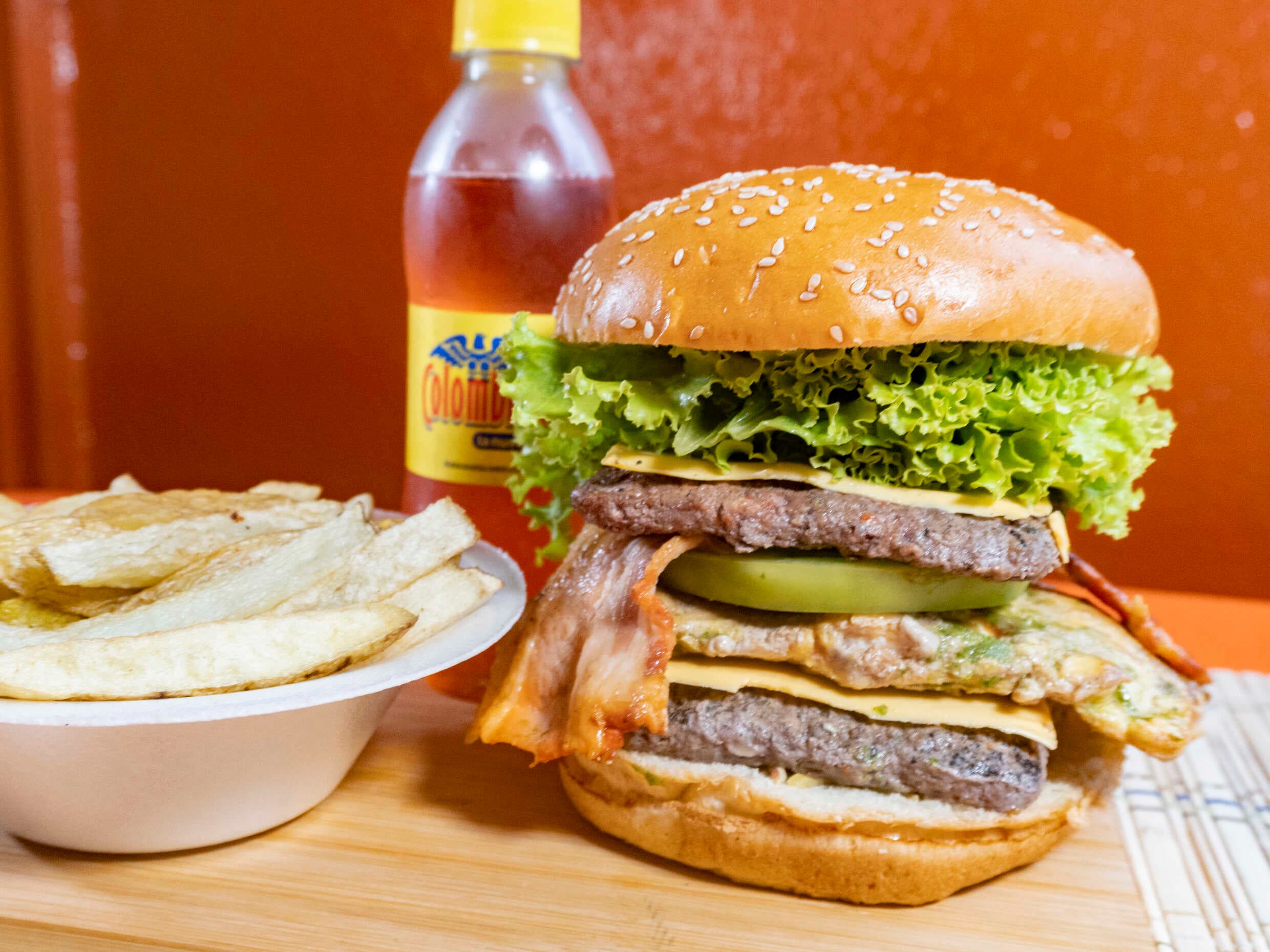 Combo de Hamburguesa Mixta