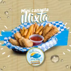 CANASTA DE DEDOS DE PESCADO