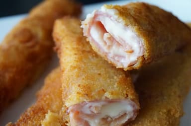 Tacos de Rollitos de Jamón