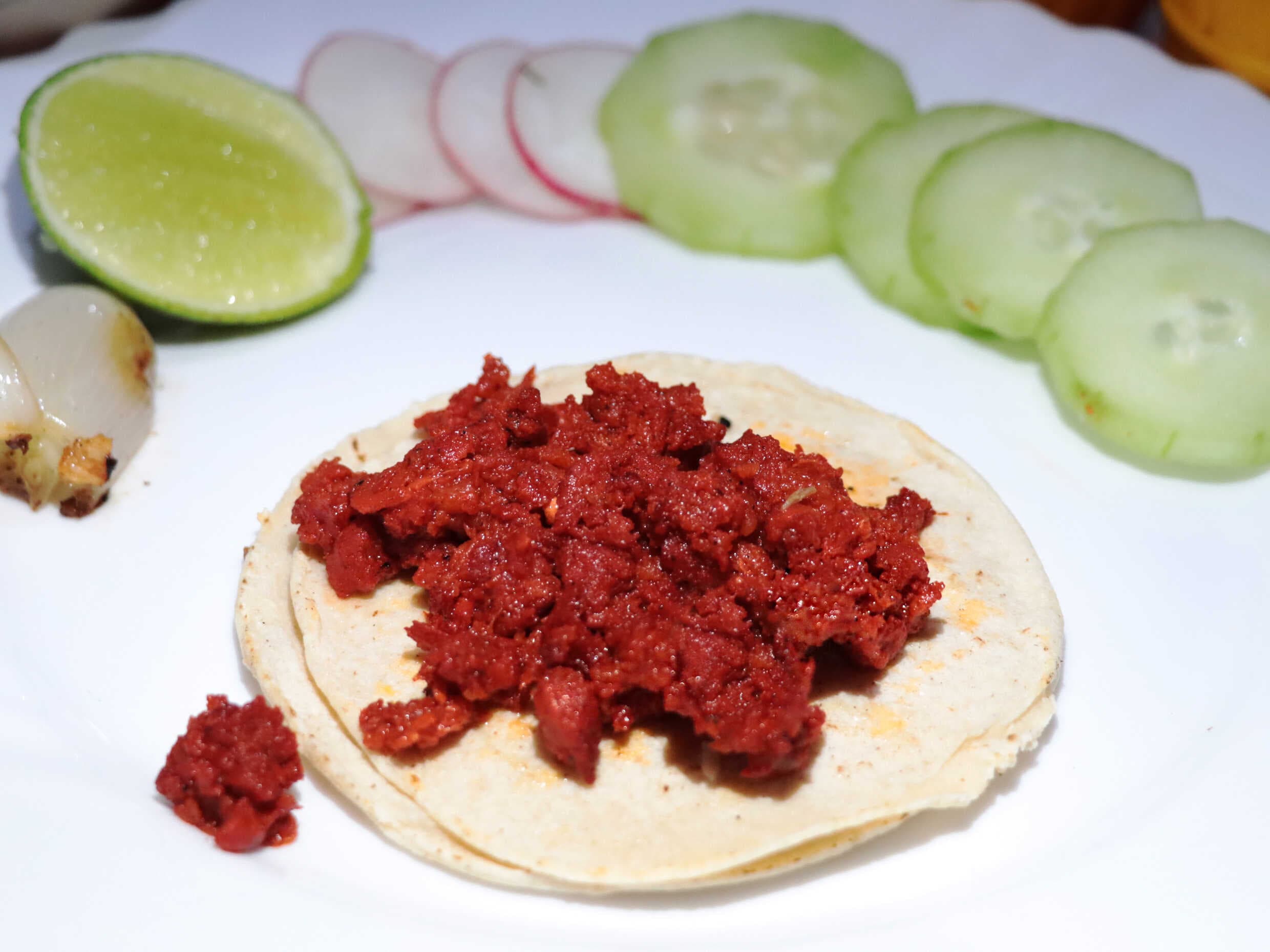Taco de Chorizo