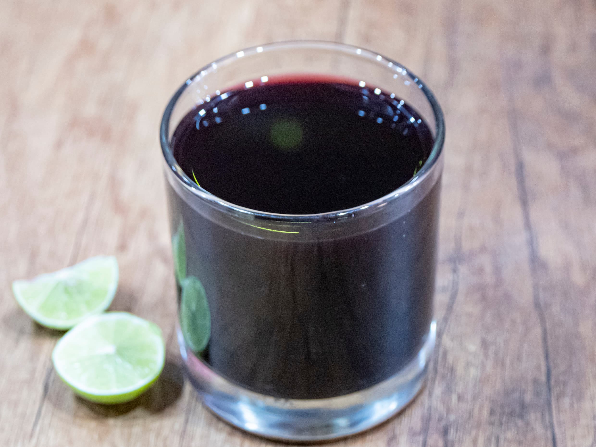 Chicha Morada vaso.