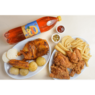 Combo 1/2 Asado 1/2 Broaster