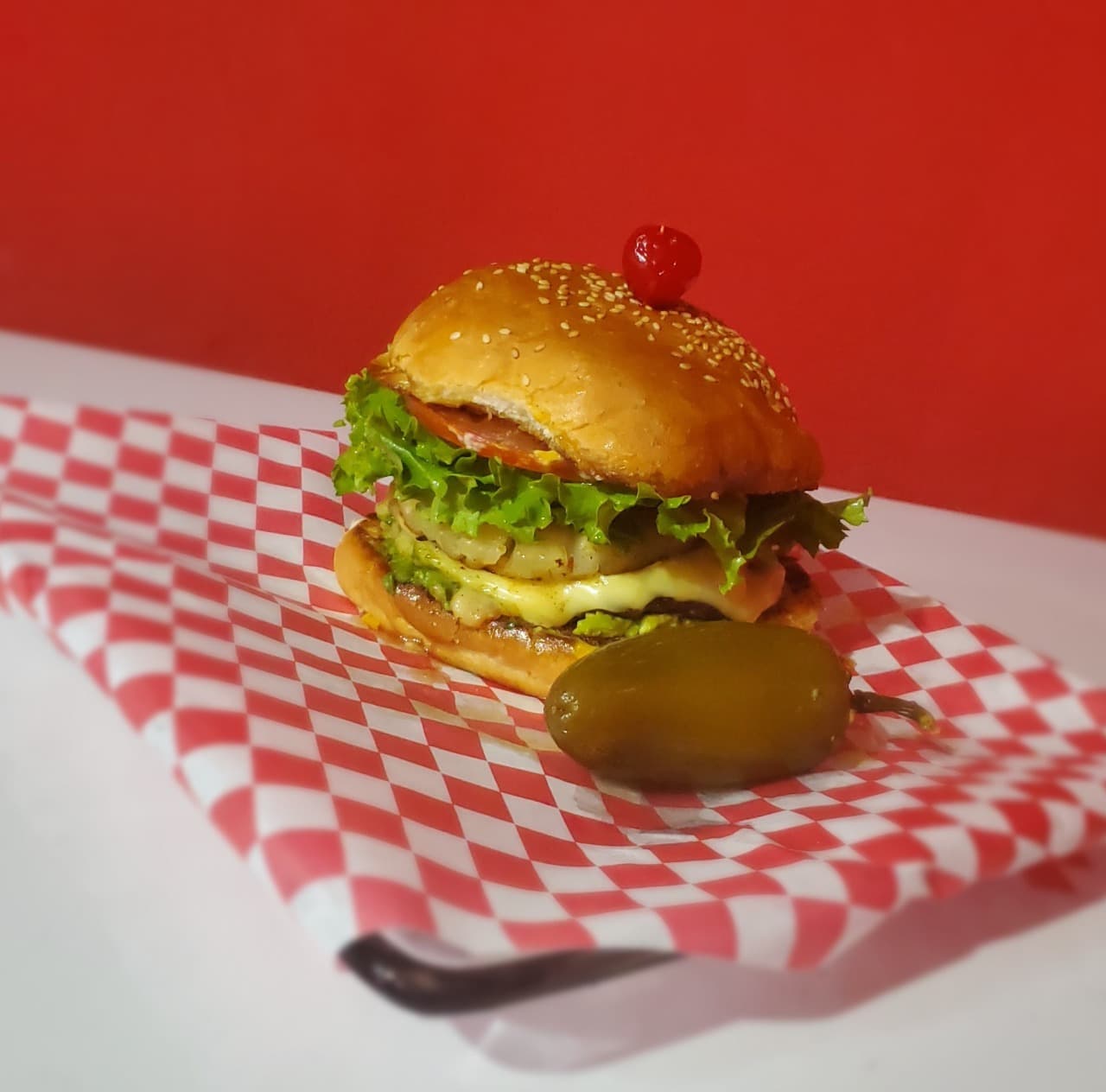 HAMBURGUESA HAWAIANA