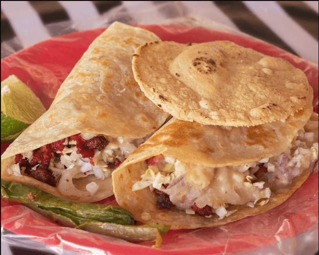 Taco de Harina de Adobada