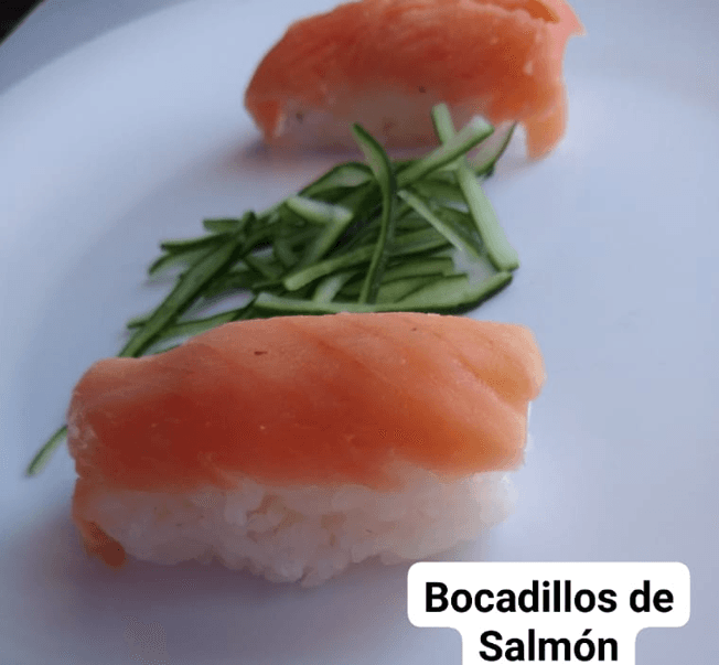 Bocadillo de Salmon 2pz