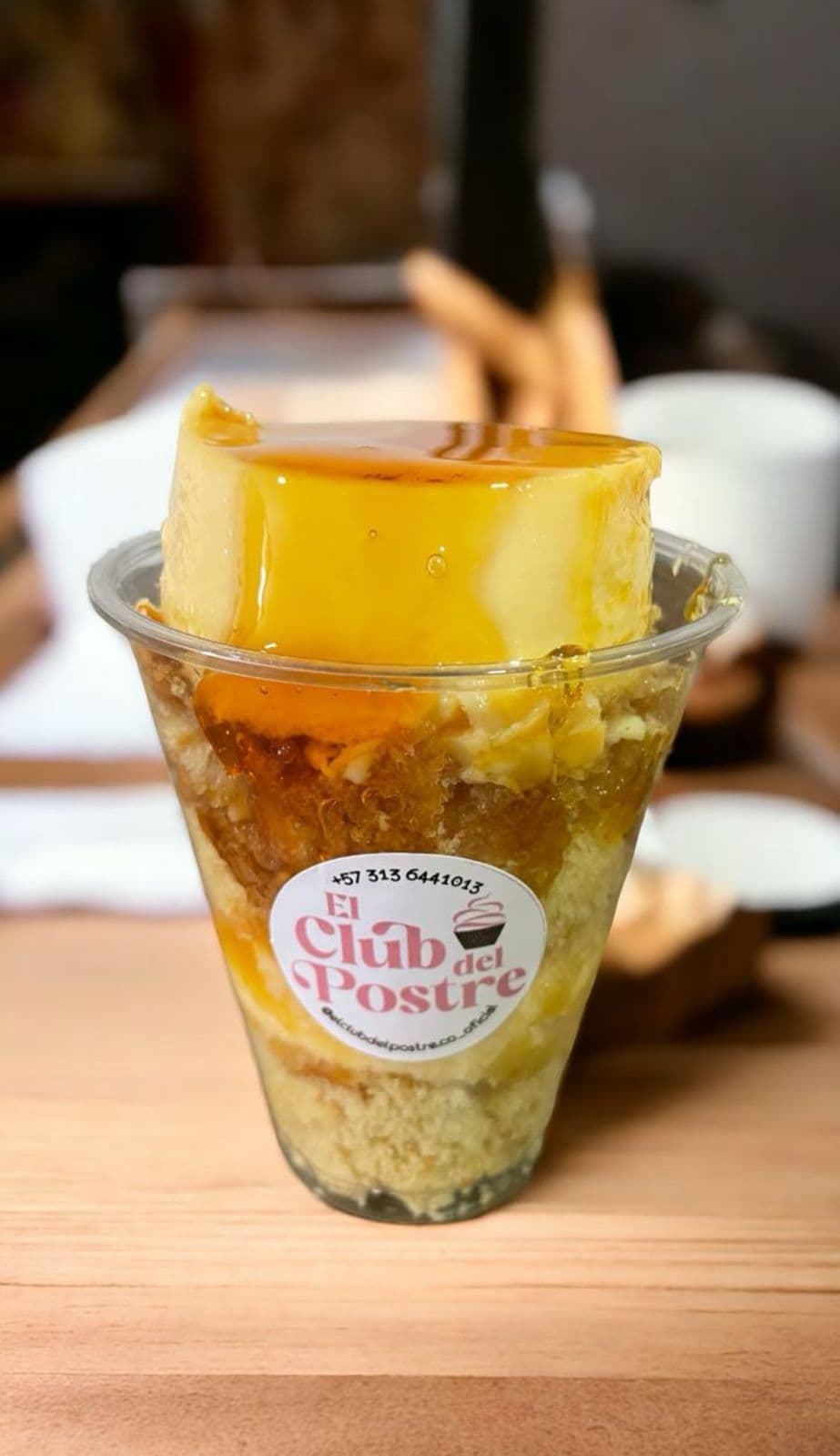 Flan Napolitano