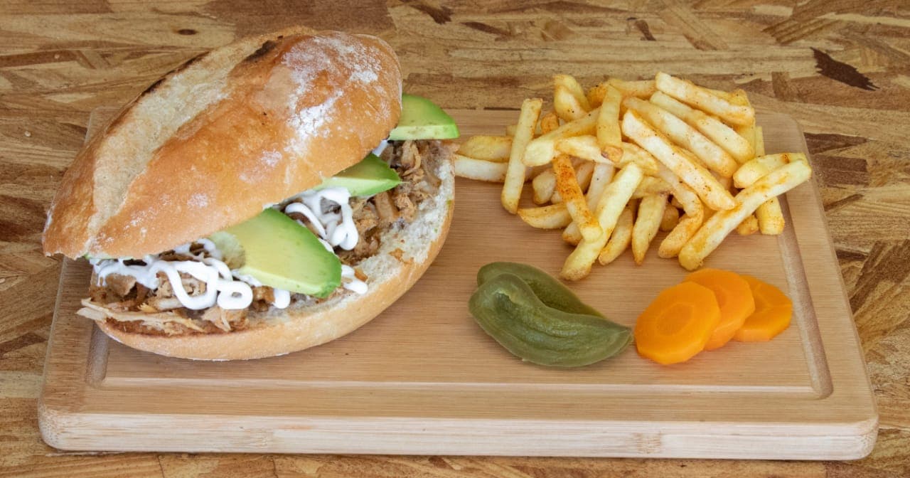 Torta de Pierna de Puerco con Papas