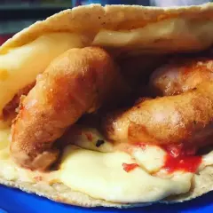 QUESADILLA PESCADO CAPEADO ADOBADA