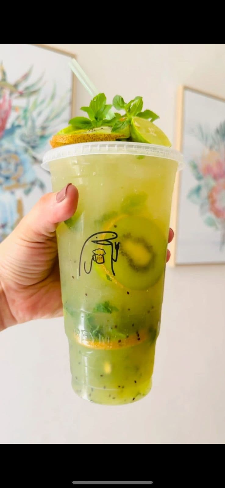 Mojito de Kiwi 🥝
