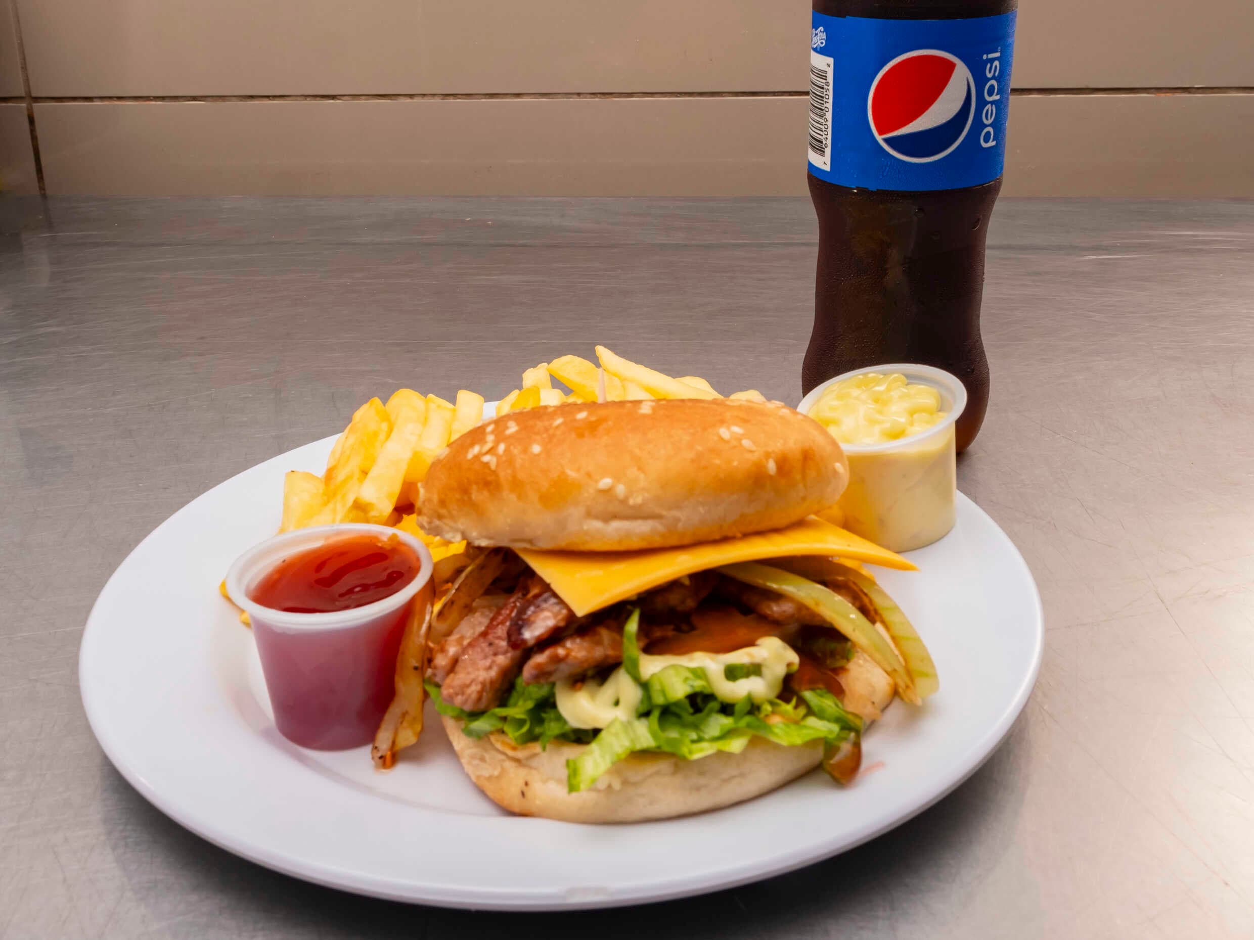 Combo Hamburguesa Lomo