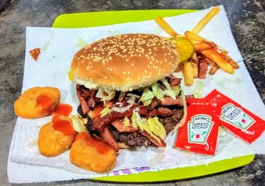 Hamburguesa Tradicional Grande.