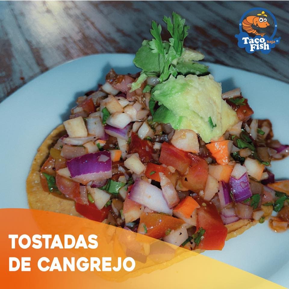 Tostada de Cangrejo