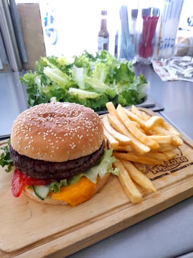 Hamburguesa Sencilla