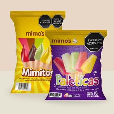 Promo Bol Mimitos X10 y Bol PaleticasX10