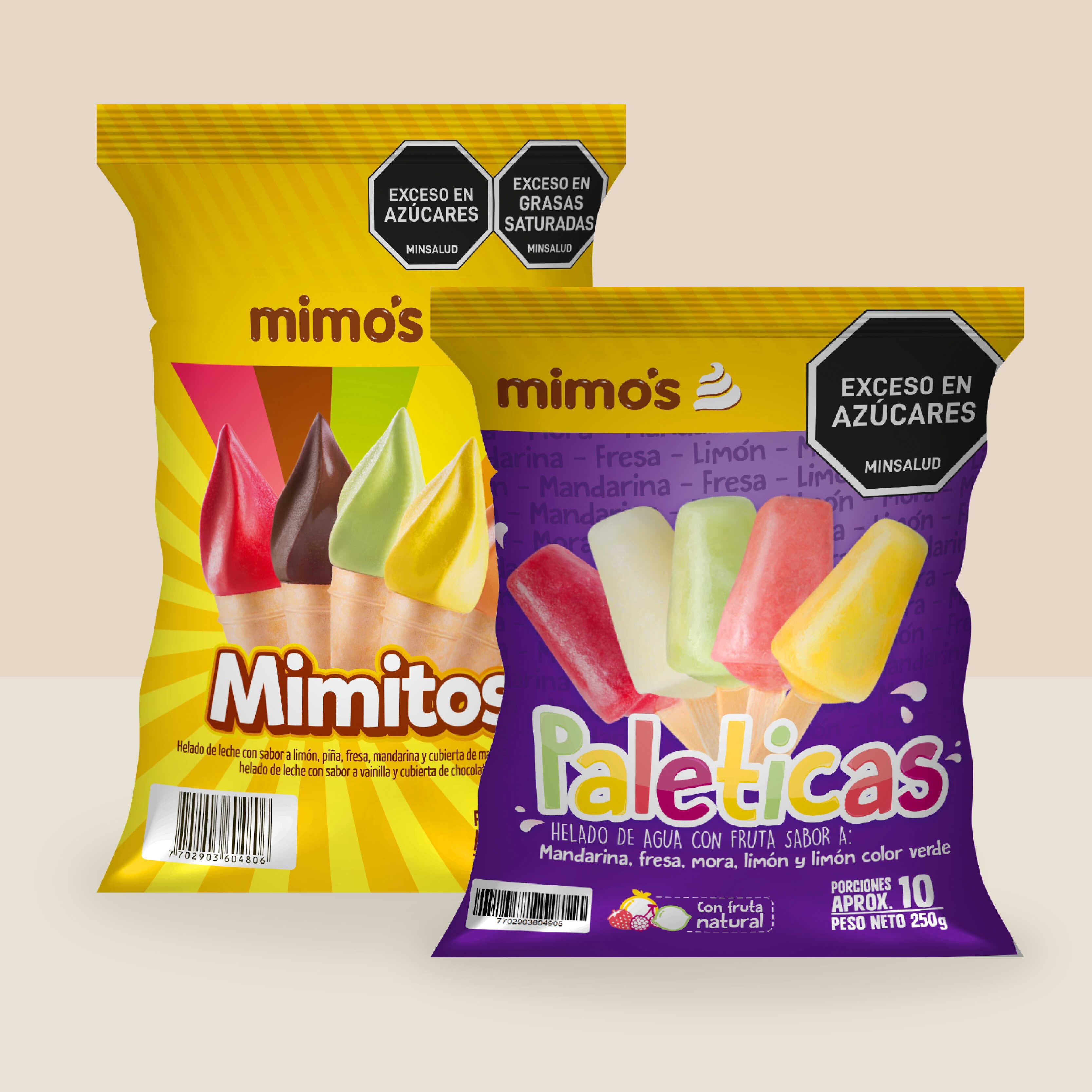Promo Bol Mimitos X10 y Bol PaleticasX10